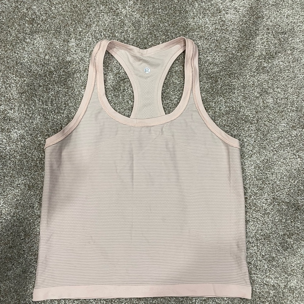 Lululemon Athletica Blush Racerback Tank